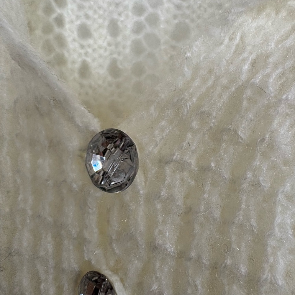 Cato Cream Button-Up Cardigan - Picture 3 of 8